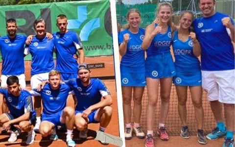 Tennis Hessenliga Wiesbaden, Mannschaften von TC Blau-Weiß.