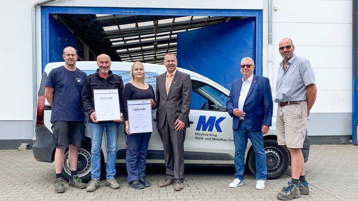 Ina Weckesser ist Lehrling des Monats