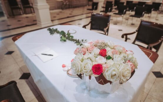 Standesamt zu Gast bei Henkell, Blick in den Freixenet Sal