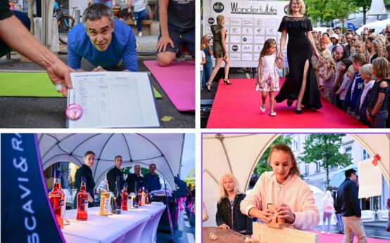 Das Programm beim Taunusstraßenfest.