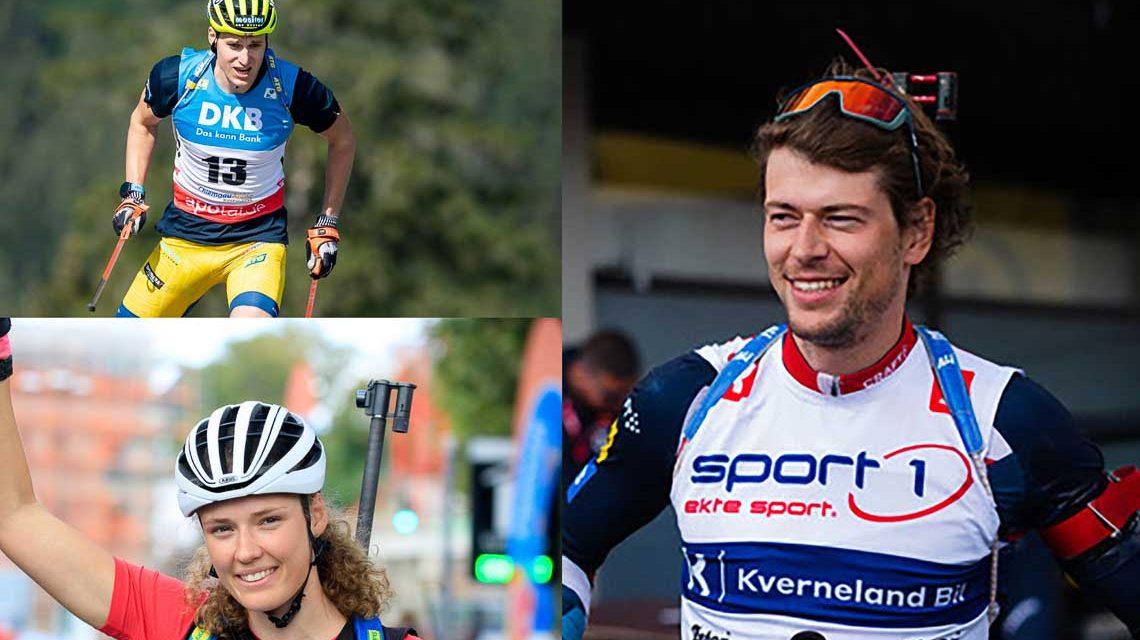 Hanna Öberg, Martin Ponsiluoma und Sturla Holm Laegreid starten beim City Biathlon Wiesbaden
