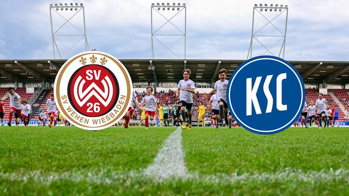 2. Fußball Bundesliga, 3. Spieltag, der SVWW empfängt den Karlsruher SC.