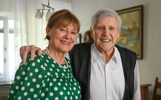 Gisela und Horst Radke, 65 Jahre haben sie zusammengeschweißt.