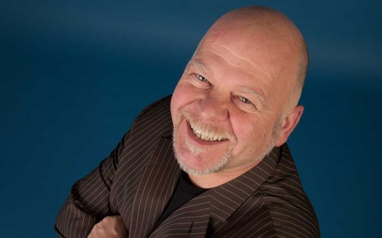 Portrait von Bernd Gieseking für sein Tourplakat