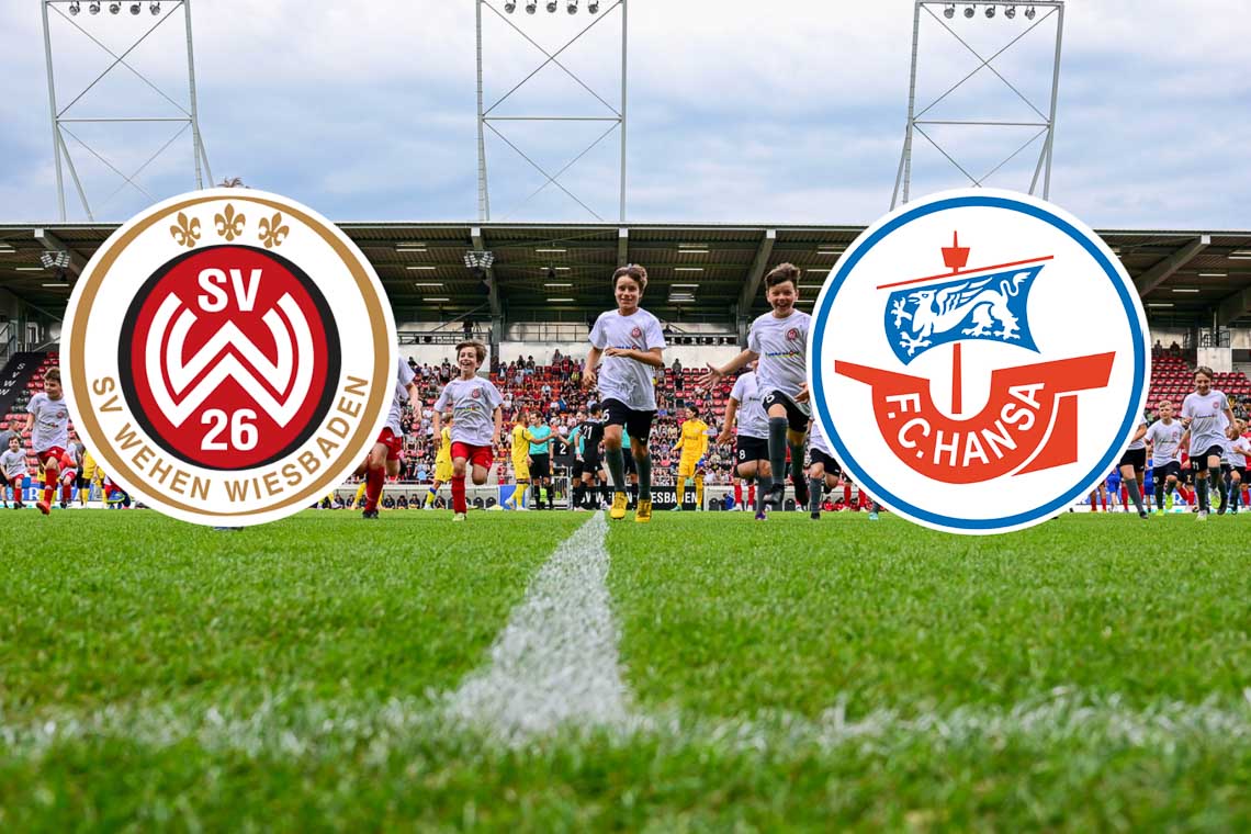 SV Wehen Wiesbaden empfängt F.C. Hansa Rostock – Wiesbaden lebt
