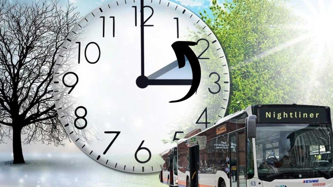 Nightliner-Fahrten während der Zeitumstellung