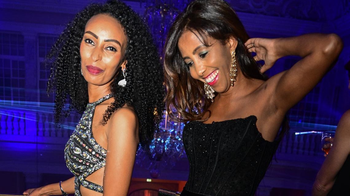 Henkel Sektnacht 2022, Foto-Shooting auf der Galerie