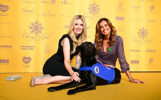 Mirja du Mont mit Jana Ina Zarella bei der Vita Charity Gala
