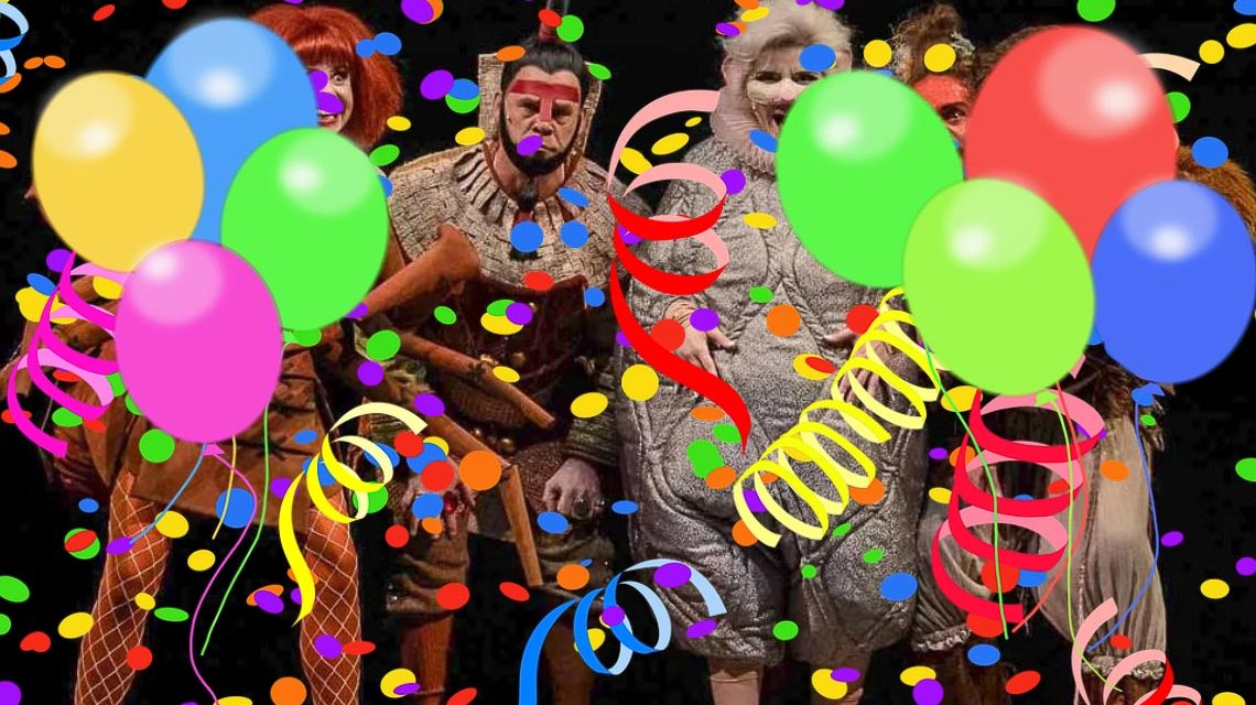 Erst Kalle Wirsch, danach 1. Fastnachtsparty der Saison und Sturm auf die Wiwogitrumu-Burg