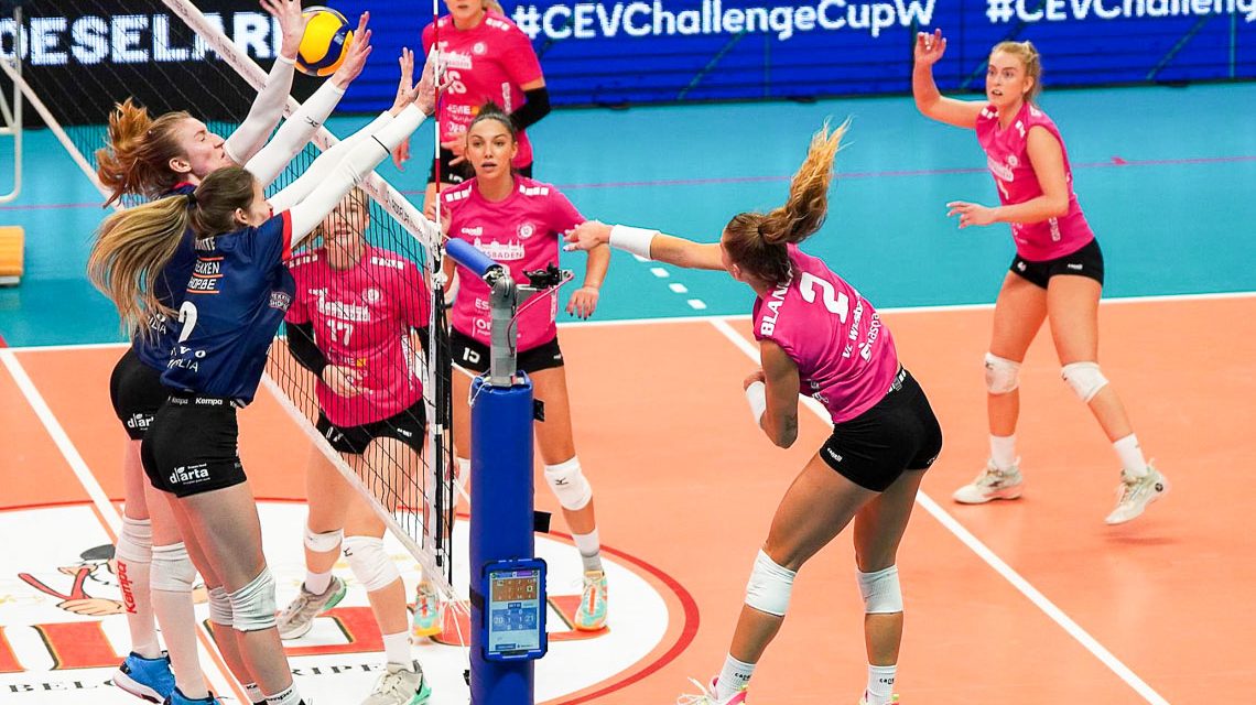 Jayden Blanchfield im Angriff