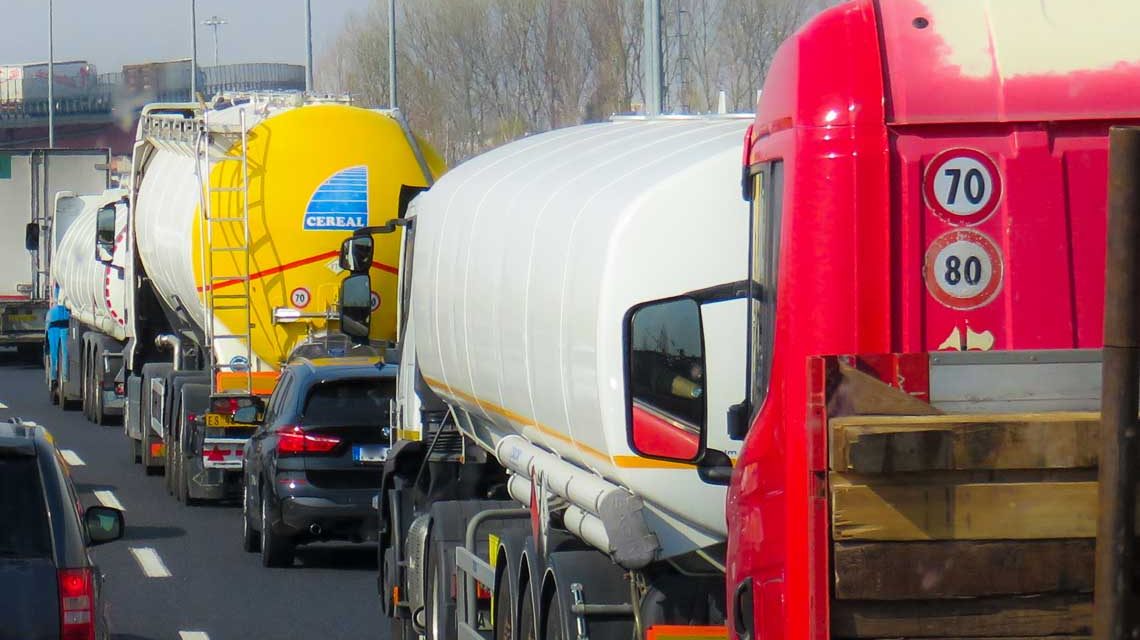 LKW Demo legt am Samstag die Innenstadt lahm