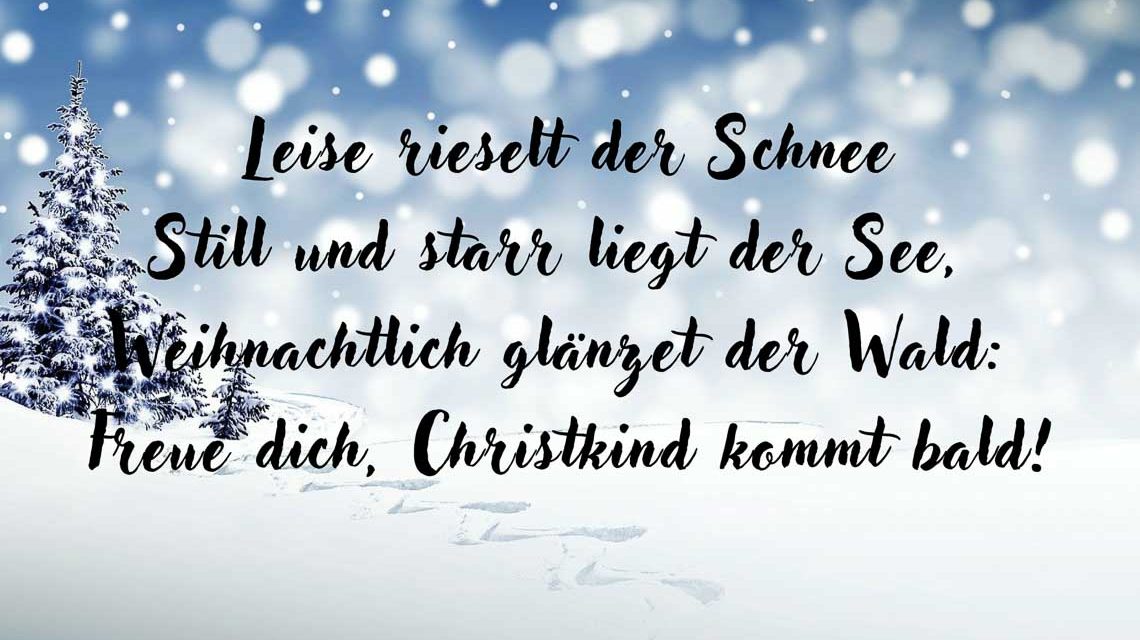 Leise rieselt der Schnee