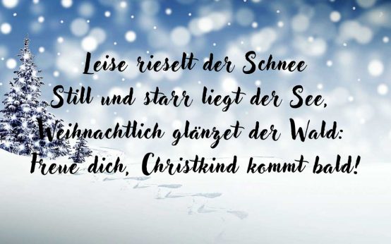 Leise rieselt der Schnee