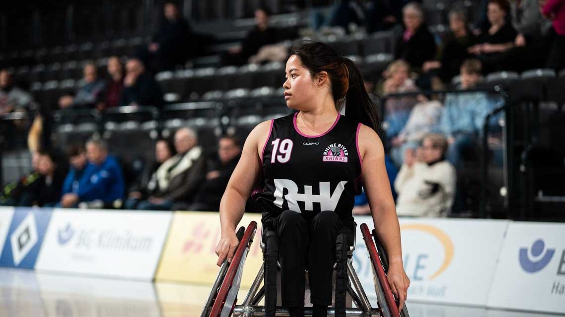 Foto: Ana Sasse - #19 Puisand Lai nach der Silbermedaille bei den Pan