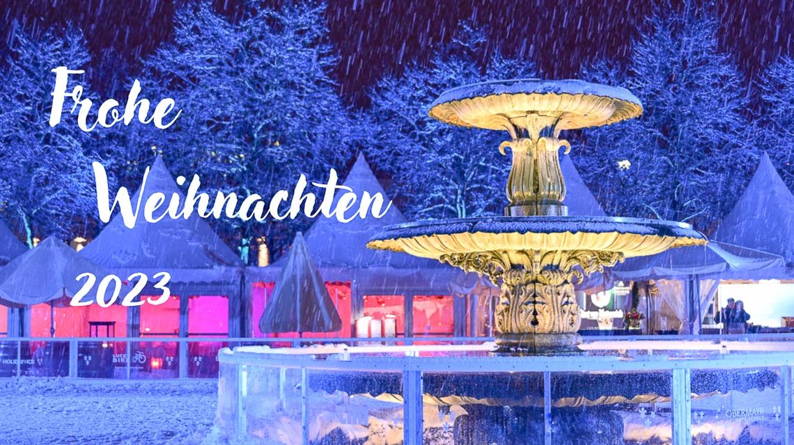 Wiesbaden lebt! wünscht frohe Weihnachten!