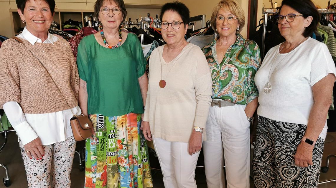 Das Team der Boutique von Pluspunkt Erbenheim.