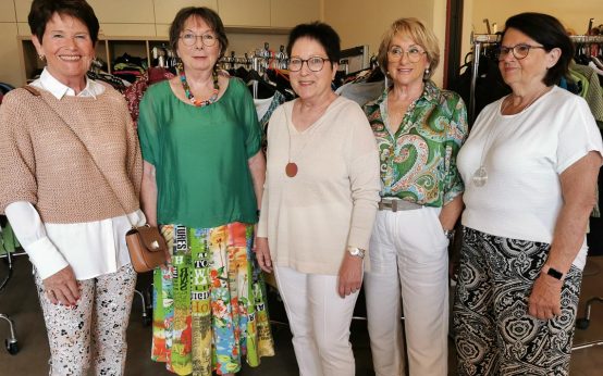 Das Team der Boutique von Pluspunkt Erbenheim.