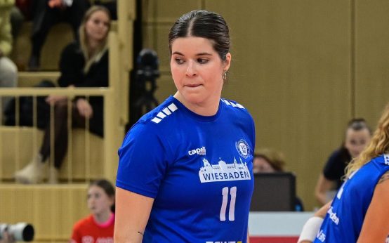 Celine Jebbens im Spiel gegen Neuwied.