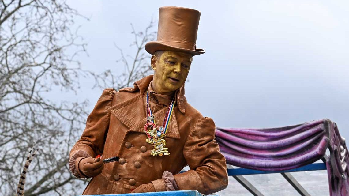 Stadtverordnetenvorsteher Dr. Gerhard Obermayr als Willy Wonka