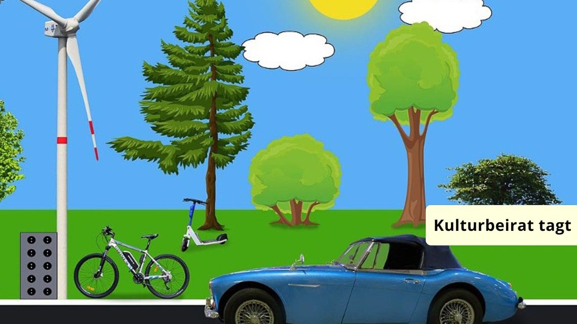 Grafik, Mobilität, nachhaltig. Klimaschutzbeirat
