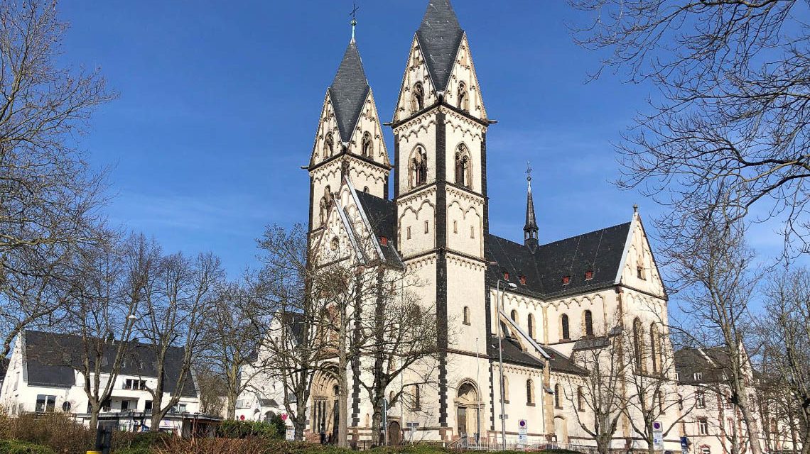 Maria Hilf Kirche im bergkirchenviertel