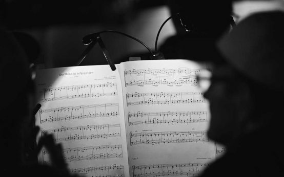 Blick über die Schuler, Musik und Noten
