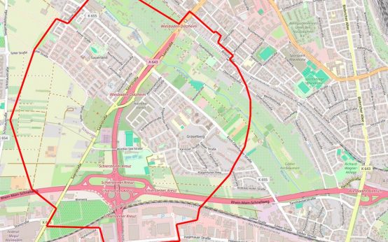 Wetkriegsbombe: Bombenfund in Wiesbaden Biebrich: Bereich um Kallebad wird evakuiert.