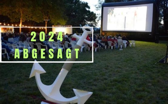 Open Air Kino Schiff ist abgesagt.