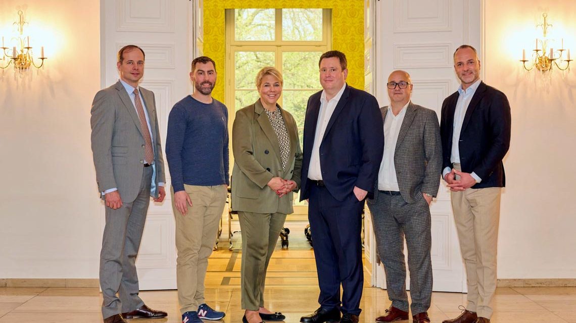 Präsidium der IHL Wiesbaden: Philipp Eckelmann, Paul Herwarth, Tatjana Trömner-Gelbe, Jörg Brömer, René Ackermann, Julius Wagner