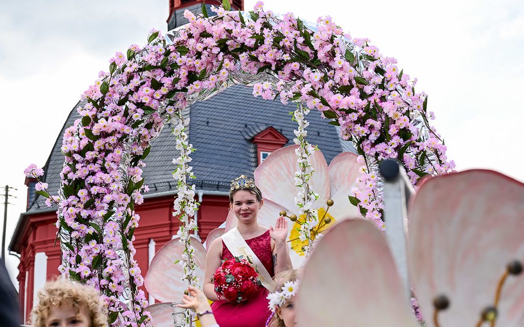 Jessica I. bei Nauroder Äppelblütefest