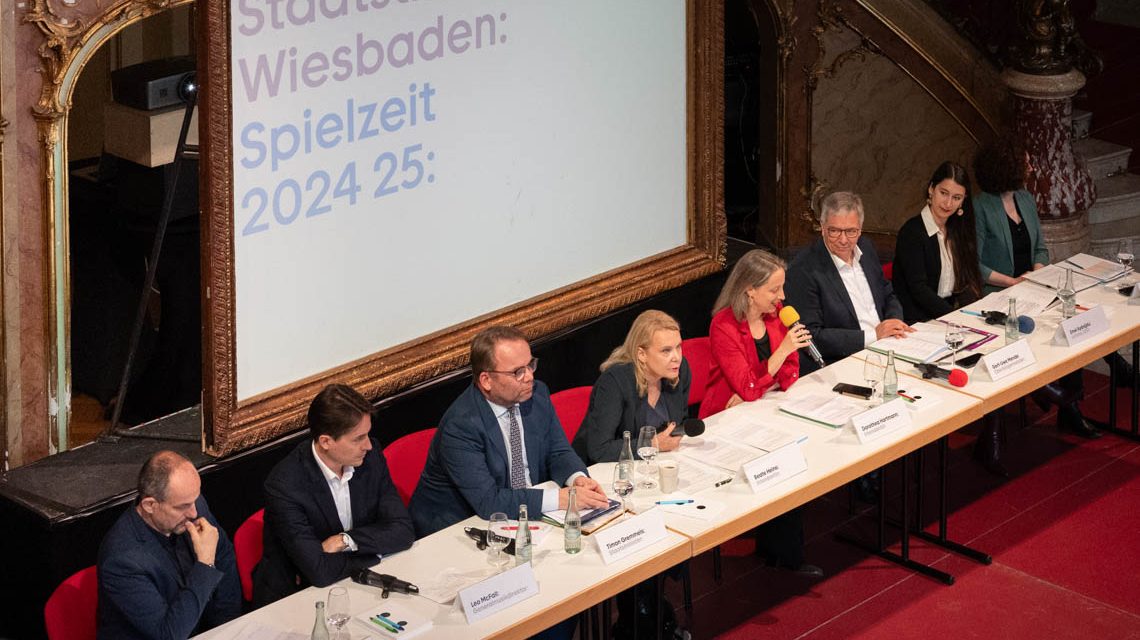 Pressekonferenz und Vorstellung des Programms der neuen Spielzeit.