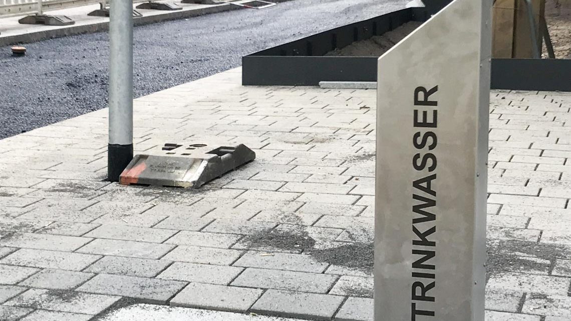 Trinkbrunnen an dr Moritzstraße / Ecke Gerichtstrasse