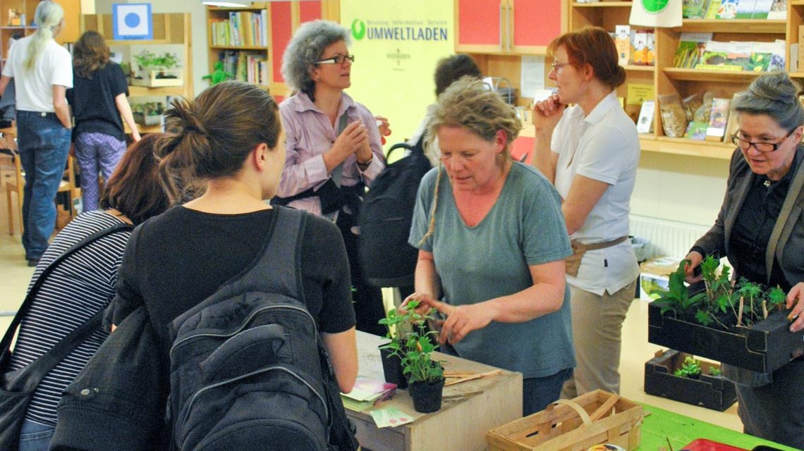 Wildpflanzenmarkt im Umweltladen