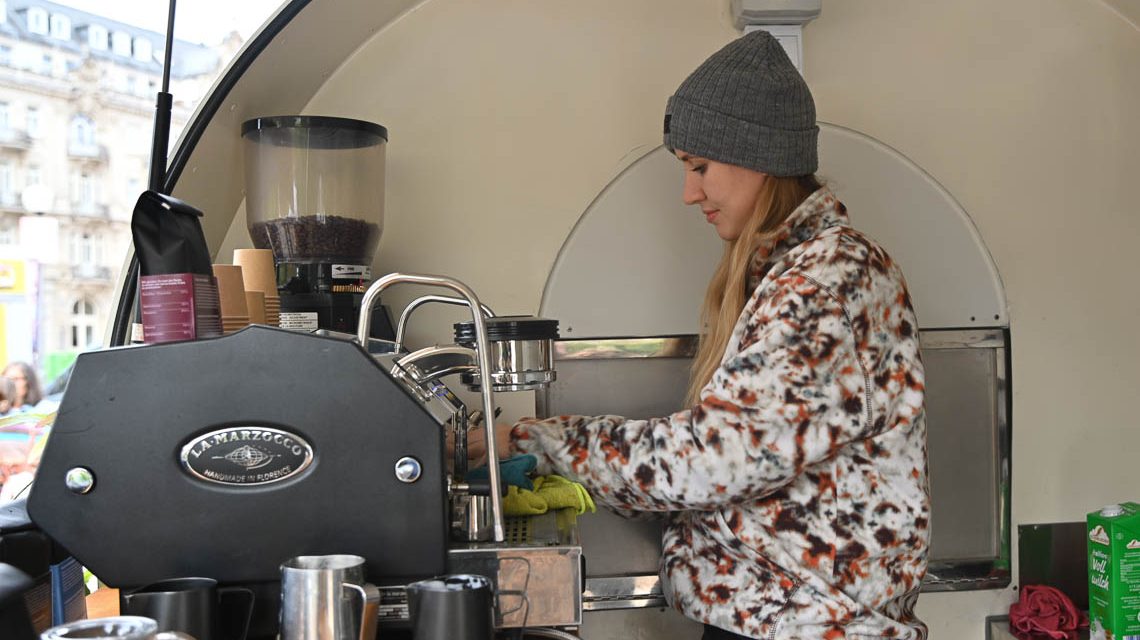 Coffee Tastival auf dem Schlossplatz