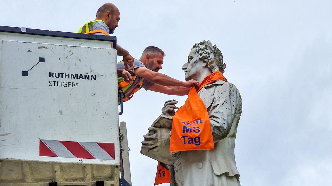 Multiple Sklerose: Stadt unterstützt hessenweite Denkmal-Aktionswoche
