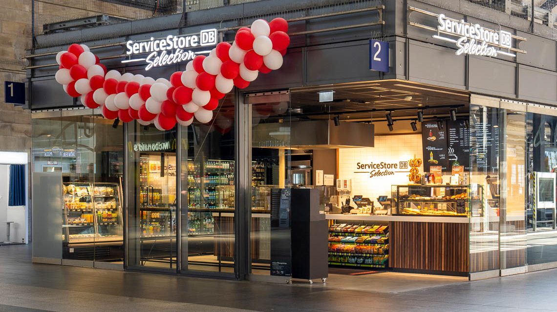 ServiceStore der DB am Wiesbadener Hauptbahnhof