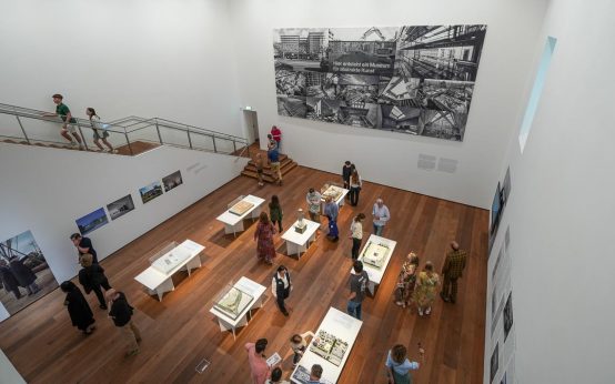 Sonderausstellung Fumhiko Maki, eine retropespektive auf den verstorbenen Architekten.