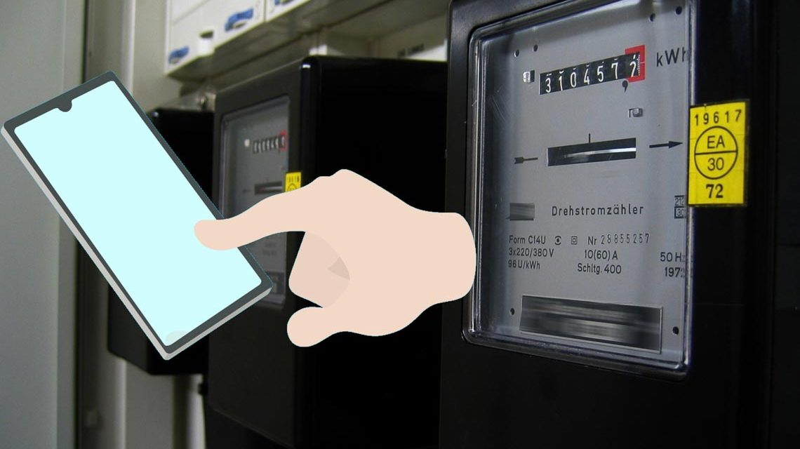 Vertragsabschluss Stromzähler