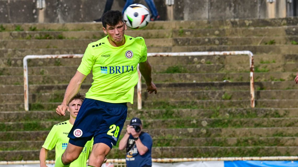Moritz Flotho im Testspiel gegen den FC Birstadt