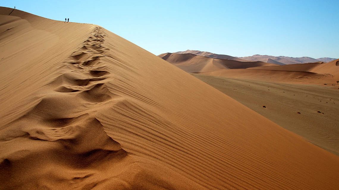 Wüstenlandschaft in Namibia