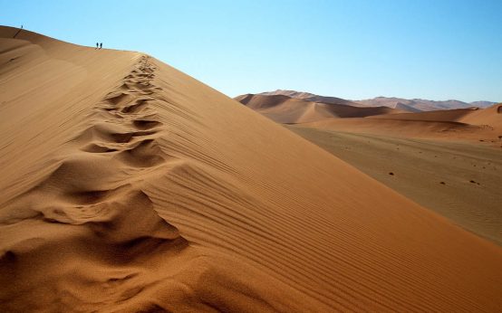 Wüstenlandschaft in Namibia