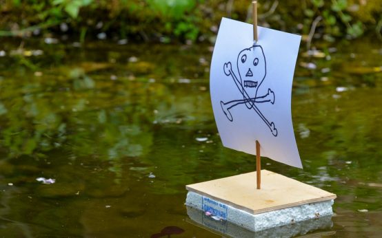 Piratenschiff, eine Möglichkeit fürs KreativLabor