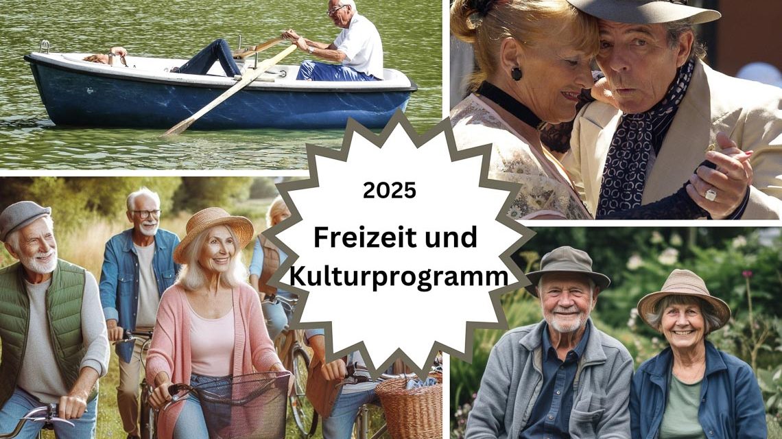 Freizeit- und Kulturprogramm der Stadt mitgehalten!