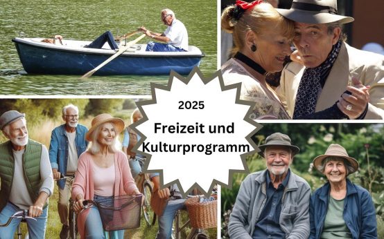 Freizeit- und Kulturprogramm der Stadt mitgehalten!