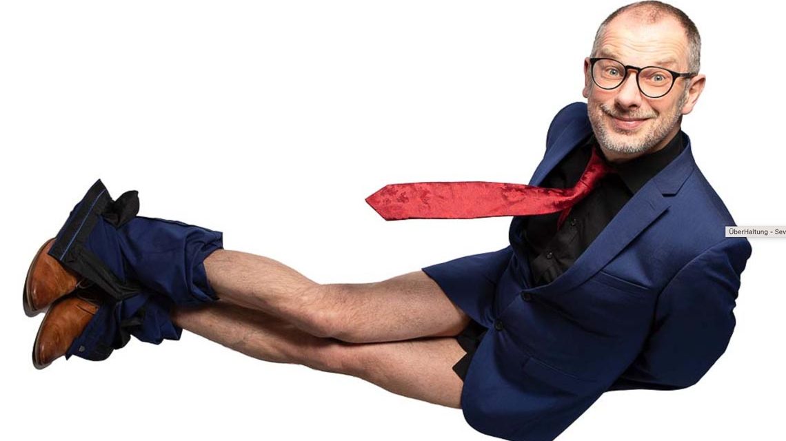 Severin Groebner in seinem Programm Haltung.