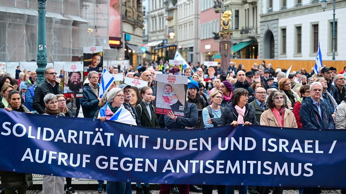 Gedenken der Opfer vom 7. Oktober