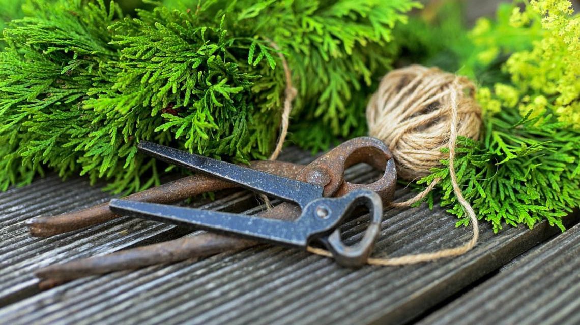 Adventskranz selber gestalten, selber basteln.