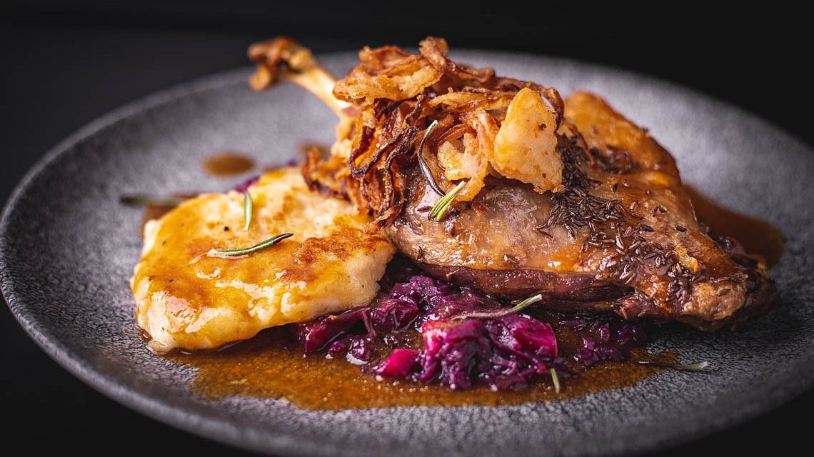 Gänseessen in Wiesbaden