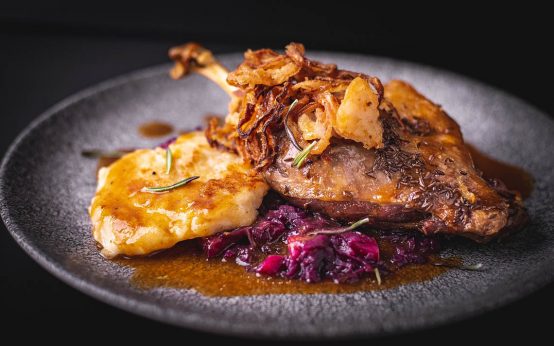 Gänseessen in Wiesbaden