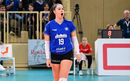 Greta Kiss (Archivbild) VC Wiesabden auswärts beim SC Potsdamm
